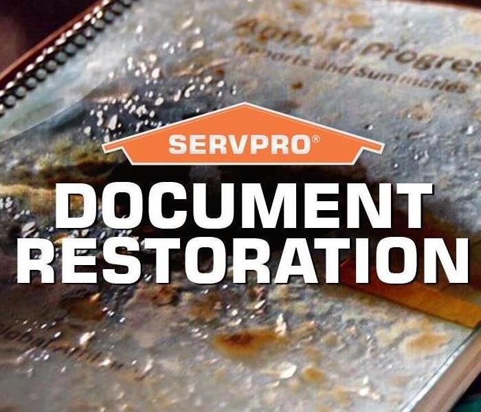 SERVPRO Document Restoration services image