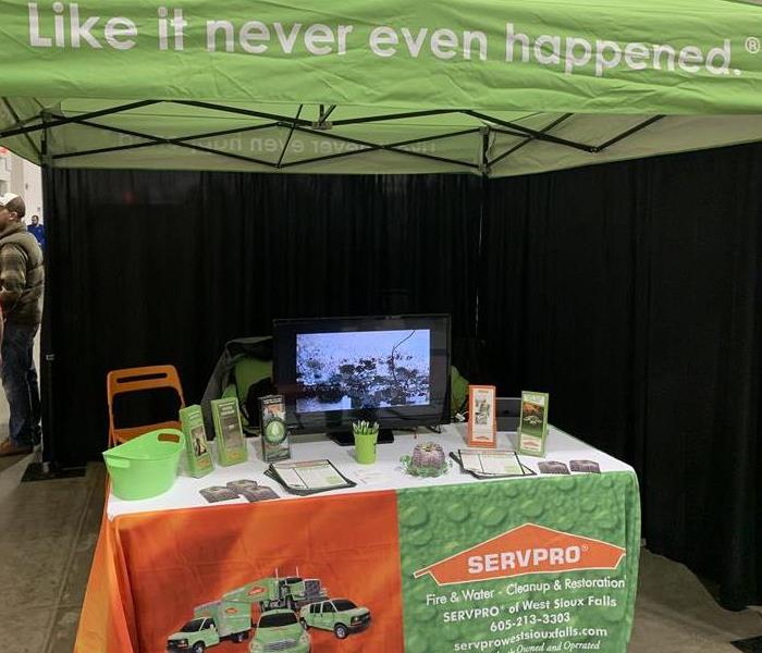 SERVPRO booth at trade show